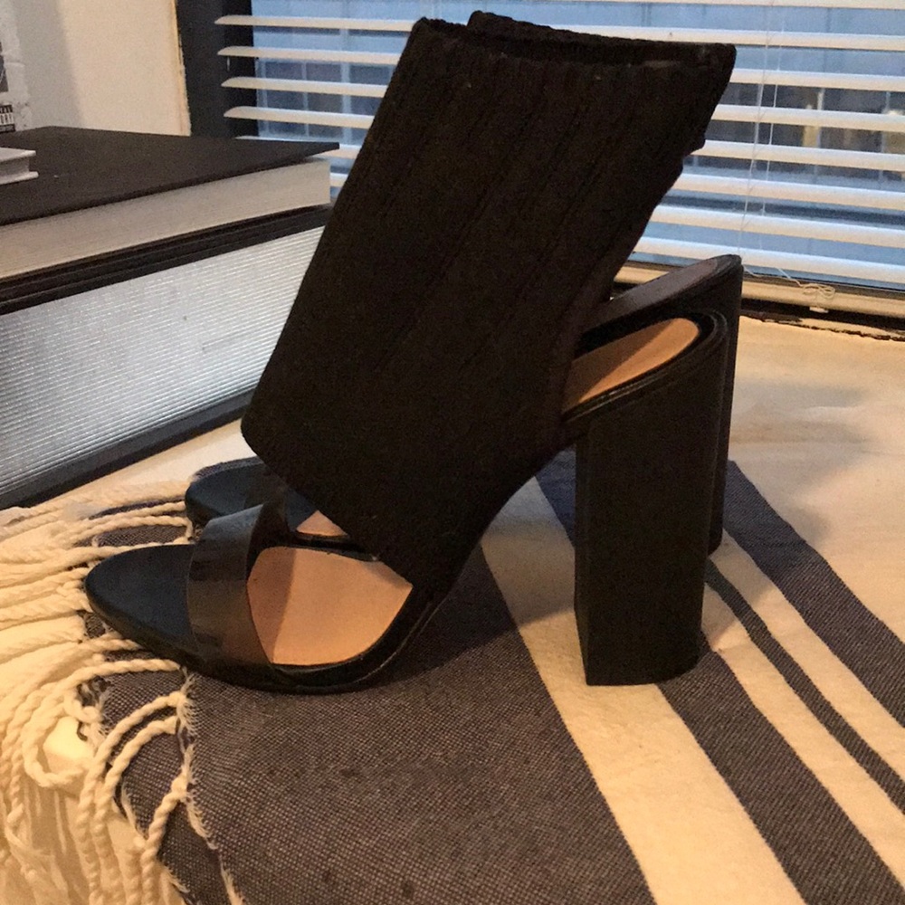 Zara sock heels!